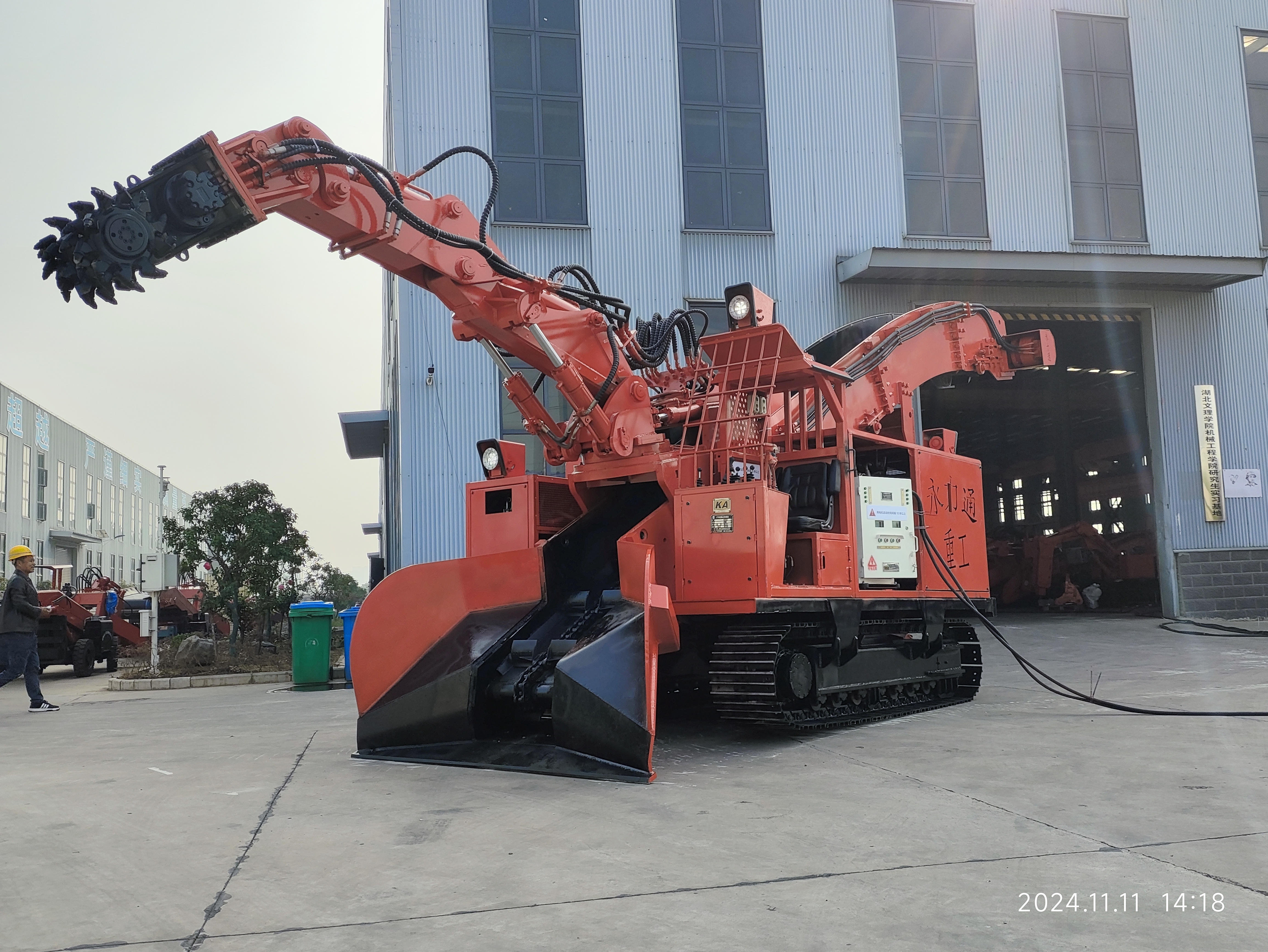 兩種輸送方式任選，永力通礦用扒渣機(jī)滿足不同工況