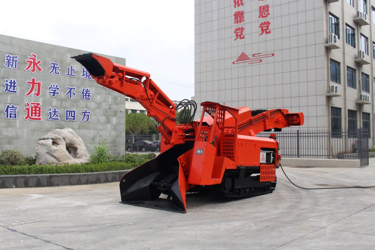 巷道只有1.8米？永力通50型扒渣機輕松搞定