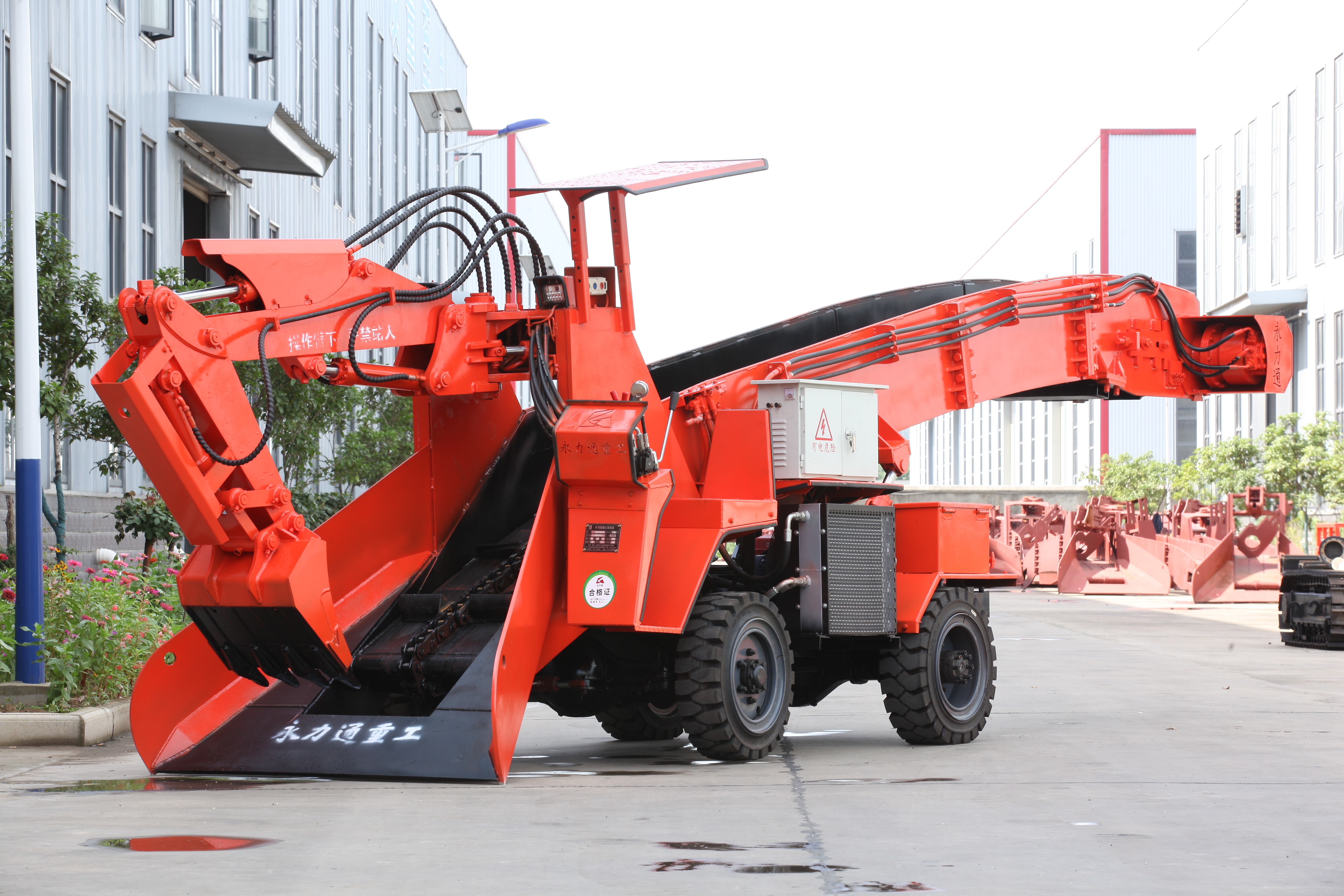 永力通防爆扒渣機(jī)，湖北襄陽(yáng)造，礦山老板都在用