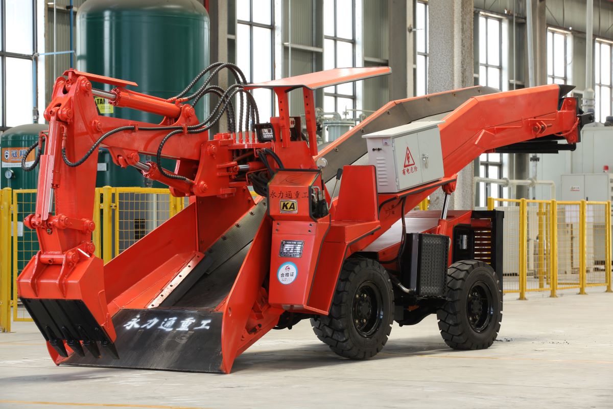 永力通斜井扒渣機，從設(shè)計到出廠，層層把關(guān)